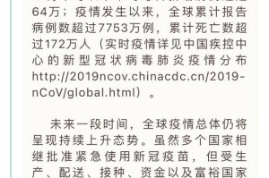 疫情开始时间表，全球大流行的起源与演变