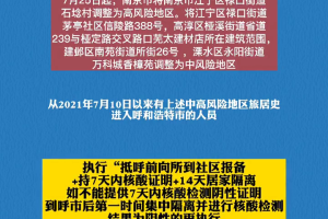 内蒙古自治区疫情防控最新通知发布