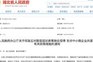 湖北疫情减免租金政策文件（湖北减免房租政策）