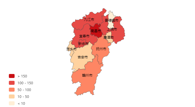 多维度视角下的江西省疫情重灾区评估