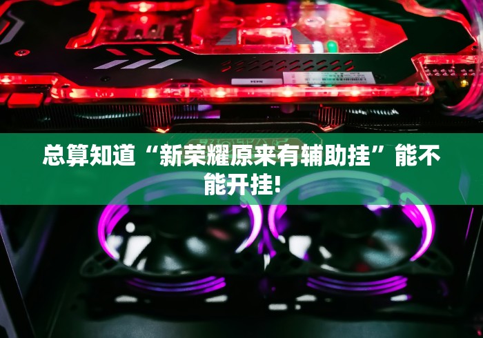 总算知道“新荣耀原来有辅助挂”能不能开挂! 总算知道“新荣耀原来有辅助挂”能不能开挂!