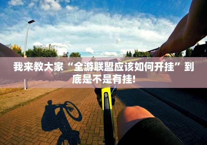 我来教大家“全游联盟应该如何开挂”到底是不是有挂!