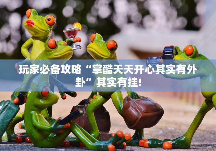 玩家必备攻略“掌酷天天开心其实有外卦”其实有挂!