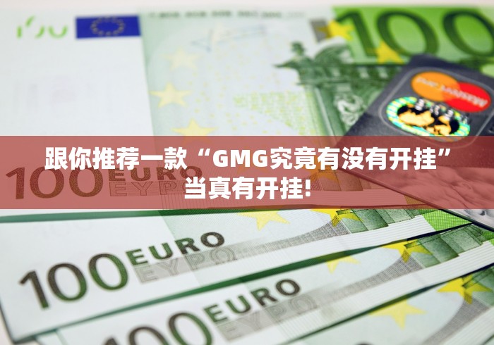 跟你推荐一款“GMG究竟有没有开挂”当真有开挂!