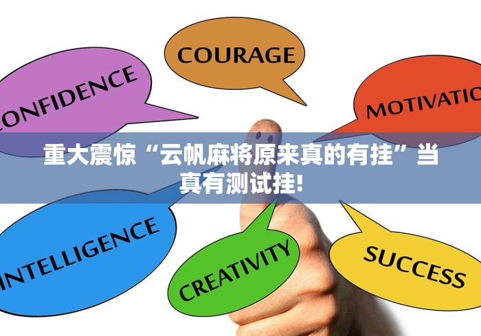 重大震惊“云帆麻将原来真的有挂”当真有测试挂!