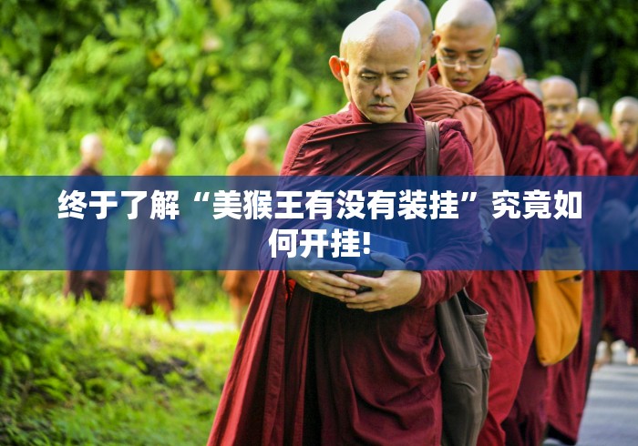 终于了解“美猴王有没有装挂”究竟如何开挂!