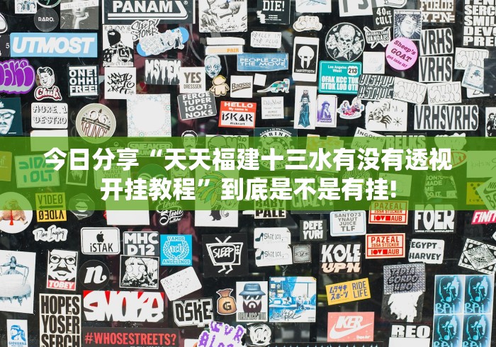 今日分享“天天福建十三水有没有透视开挂教程”到底是不是有挂!