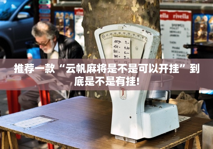 推荐一款“云帆麻将是不是可以开挂”到底是不是有挂!