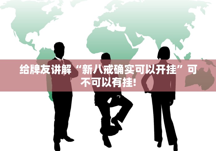 给牌友讲解“新八戒确实可以开挂”可不可以有挂!