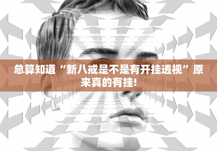 总算知道“新八戒是不是有开挂透视”原来真的有挂! 总算知道“新八戒是不是有开挂透视”原来真的有挂!